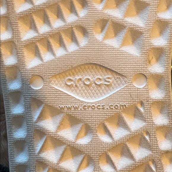 CROCS Men\'s Gray Perforated Slip-Ons main image 4